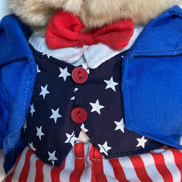 Starbucks 2002 20th Edition Fourth of July Bearista Plush - Picture 4 of 7